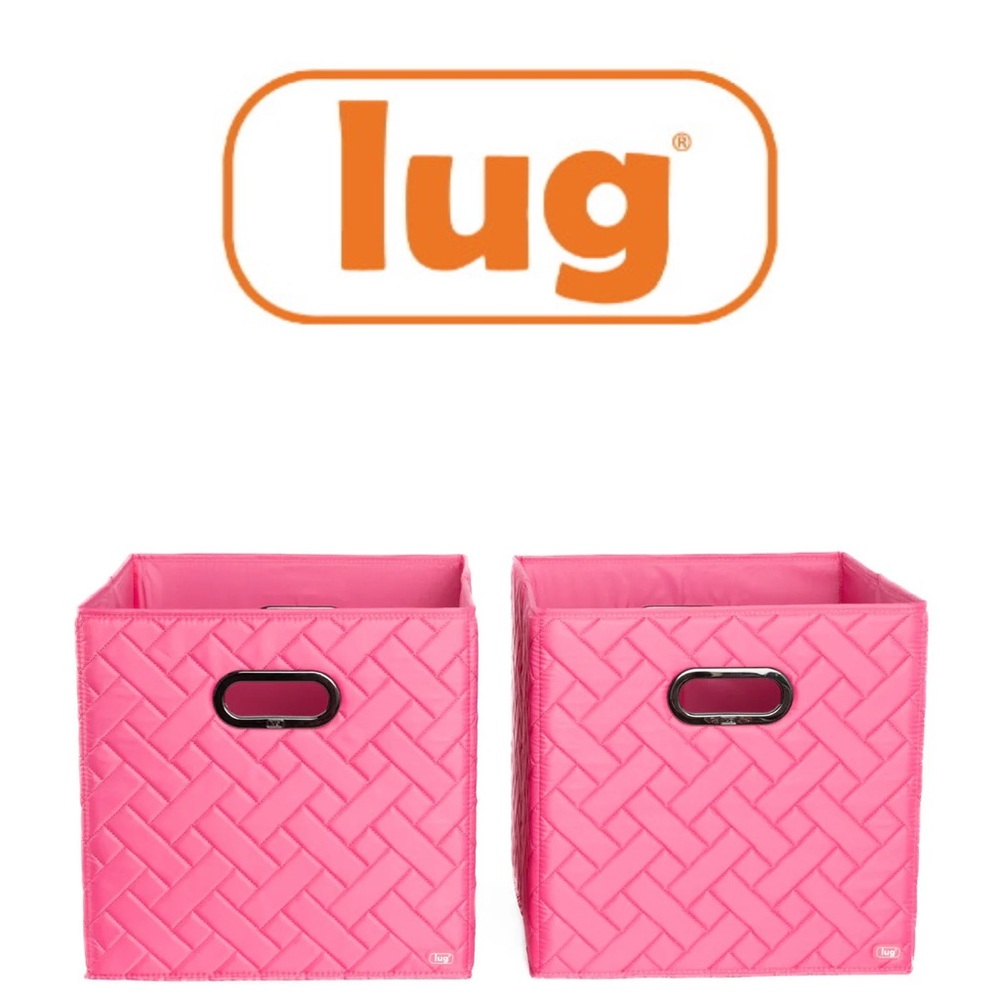 Pink Storage Bins